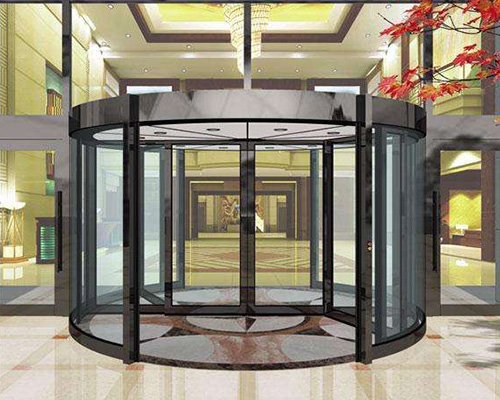 玻璃旋轉(zhuǎn)門