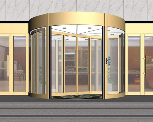 玻璃旋轉(zhuǎn)門