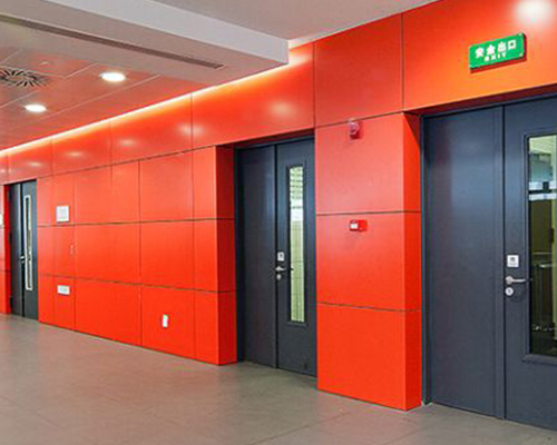 鋼質(zhì)隔熱防火門