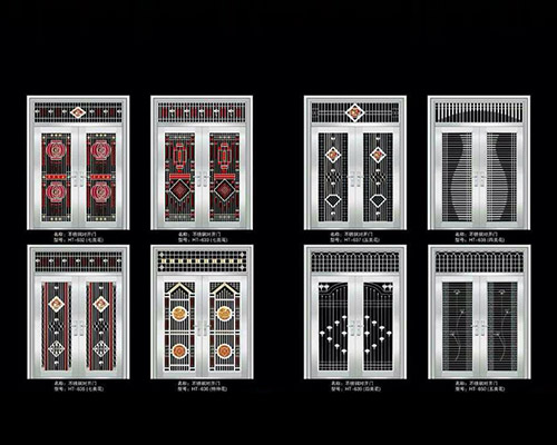 不銹鋼非標(biāo)門款式