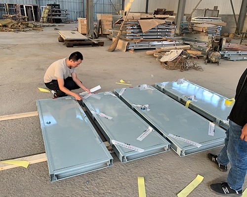 鋼質(zhì)防火門封樣