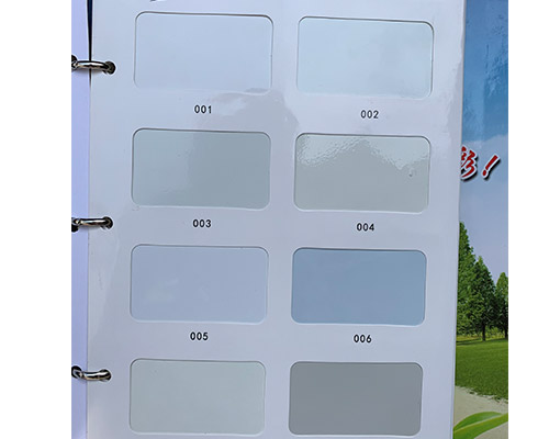 鋼質(zhì)防火門色卡