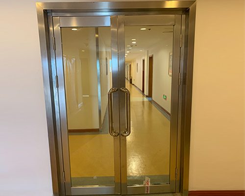 陜西榆林不銹鋼玻璃防火門